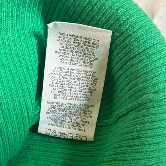 Cabi Cocktail Cardigan #6244 - Green Wrap Sweater Cardigan with tie waist - Picture 5 of 6